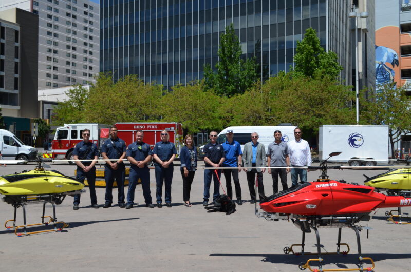 Picture of Wildland Fire Support | UAV Solutions for Fire Monitoring & Suppression ...